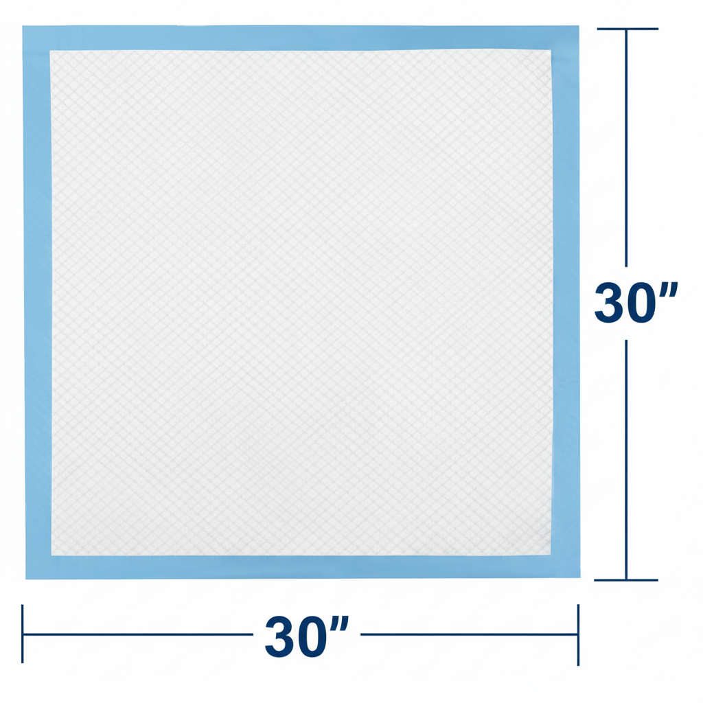 TotalDry Ultimate Underpads - 30" x 30" Heavy Absorbency for Ultimate Comfort and Protection. Disposable Chucks for Adults, Children & Pets