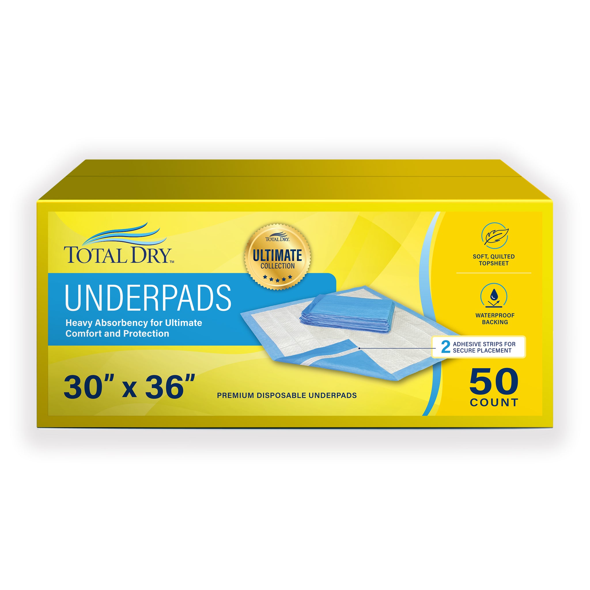 Total Dry Ultimate Underpads 30"x36"