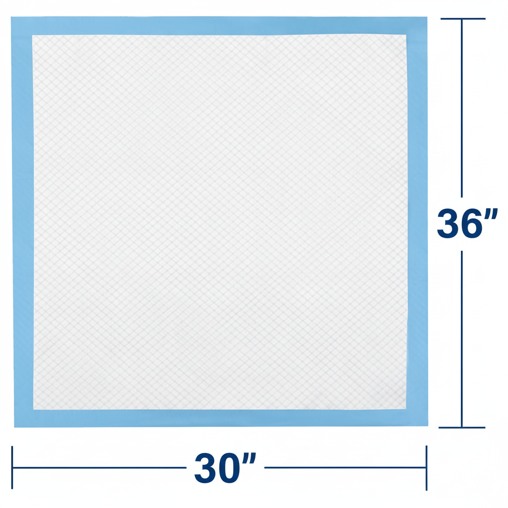 TotalDry Ultimate Underpads - 30" x 36" Heavy Absorbency for Ultimate Comfort and Protection. Disposable Chucks for Adults, Children & Pets