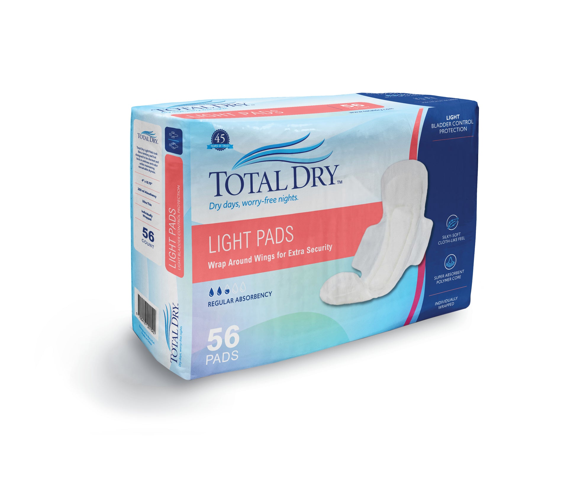TotalDry Light Pads Sample (2 Pieces)