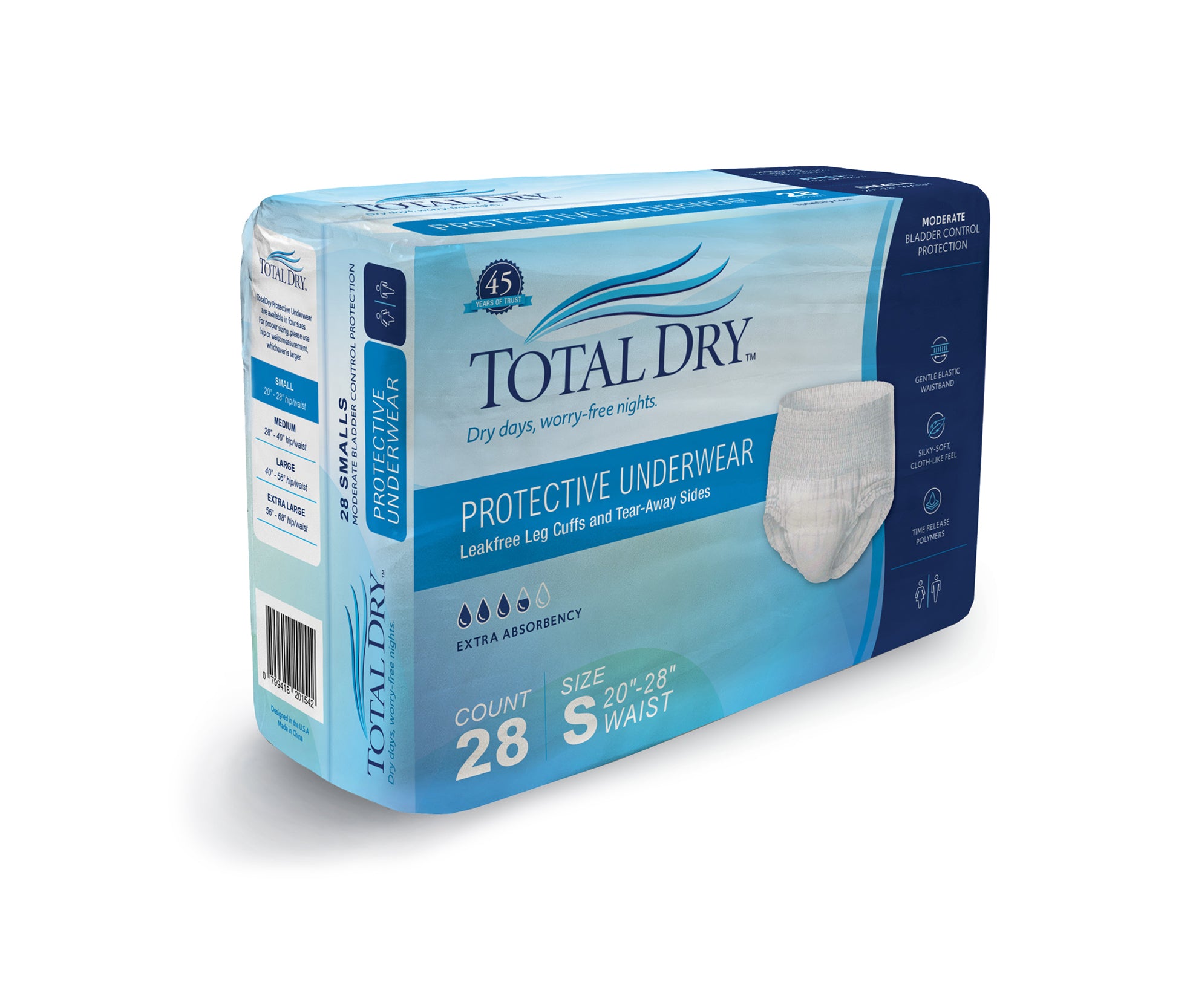 Protective Underwear for Adults with Incontinence - TotalDry