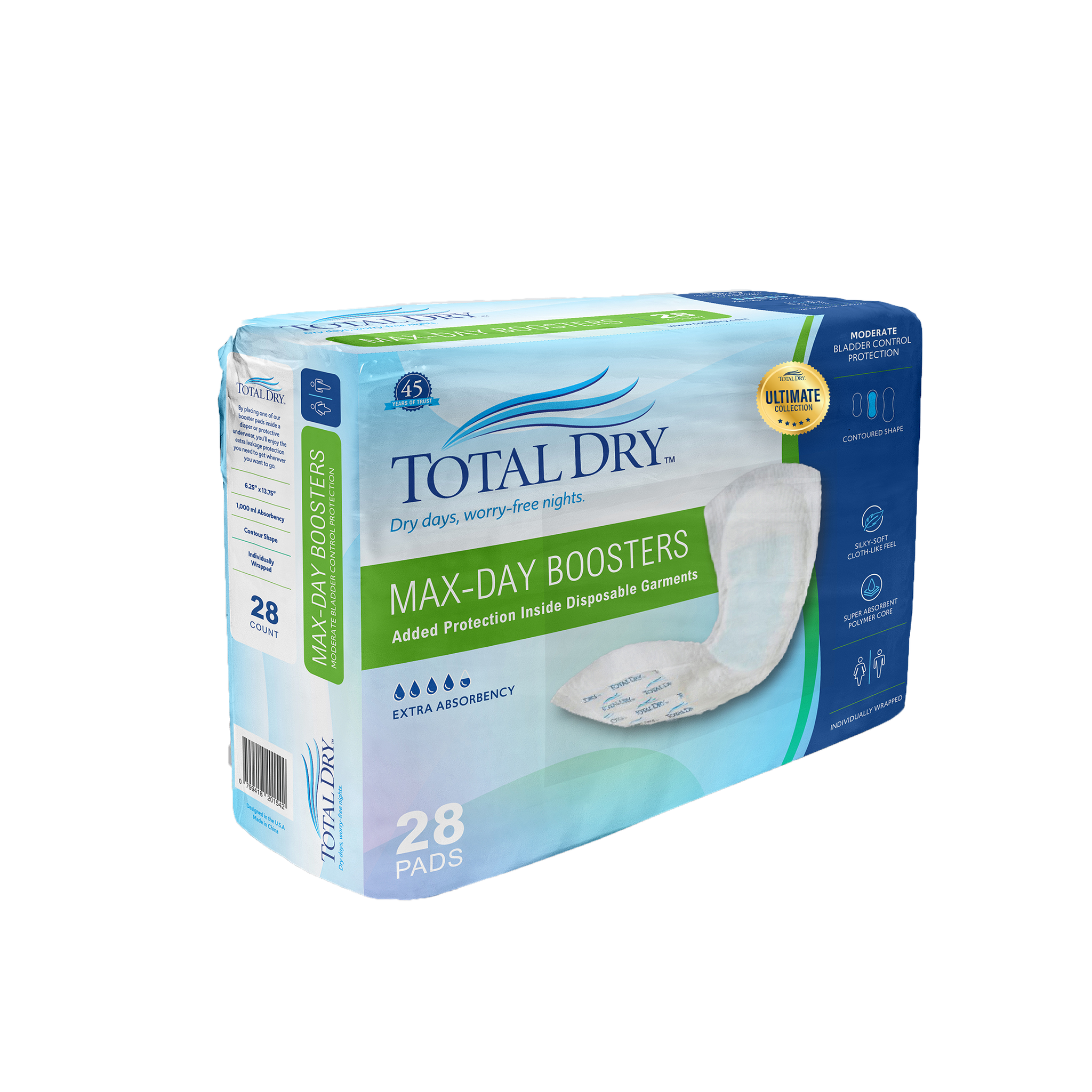 TotalDry Ultimate Max-Day Boosters