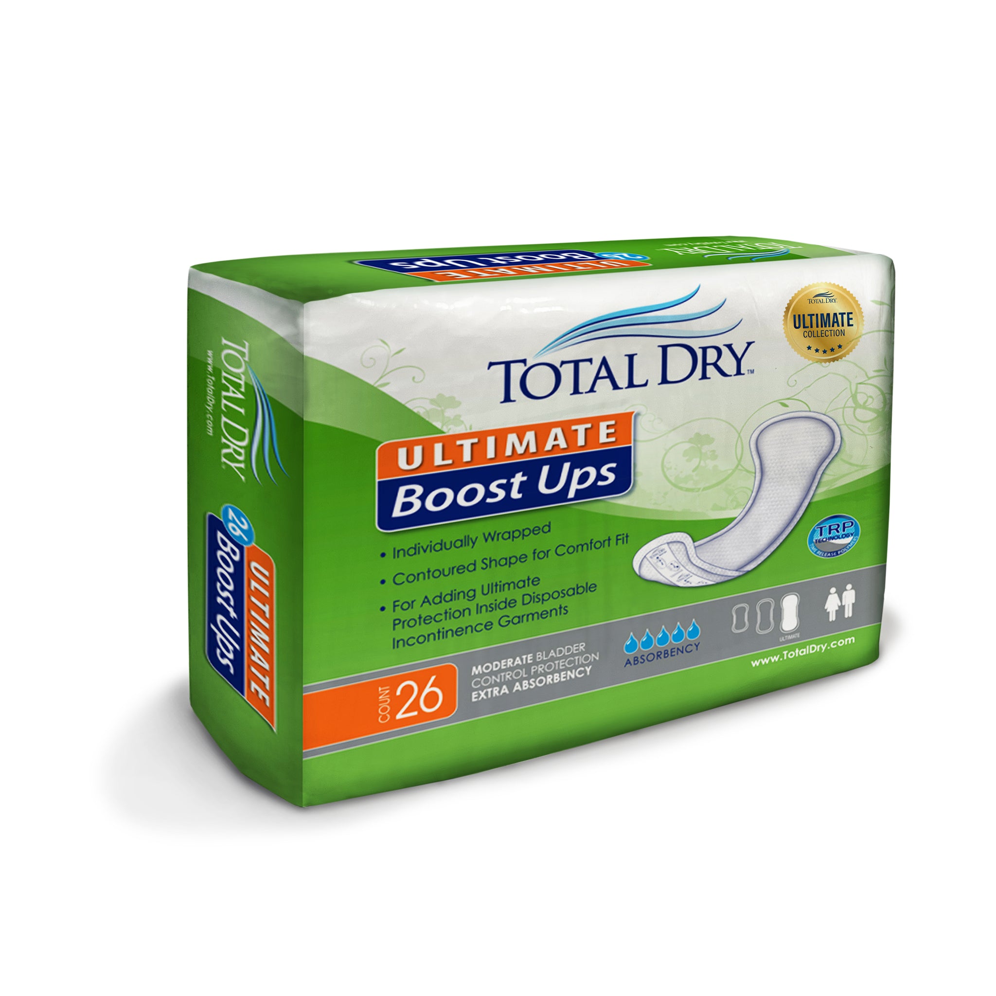 TotalDry Ultimate Overnight Boosters