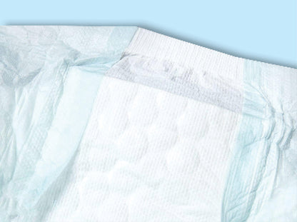 TotalDry Breathable Fitted Briefs - Heavy Absorbency for Ultimate Comfort and Protection. Disposable Adult Diapers with Refastenable Tabs