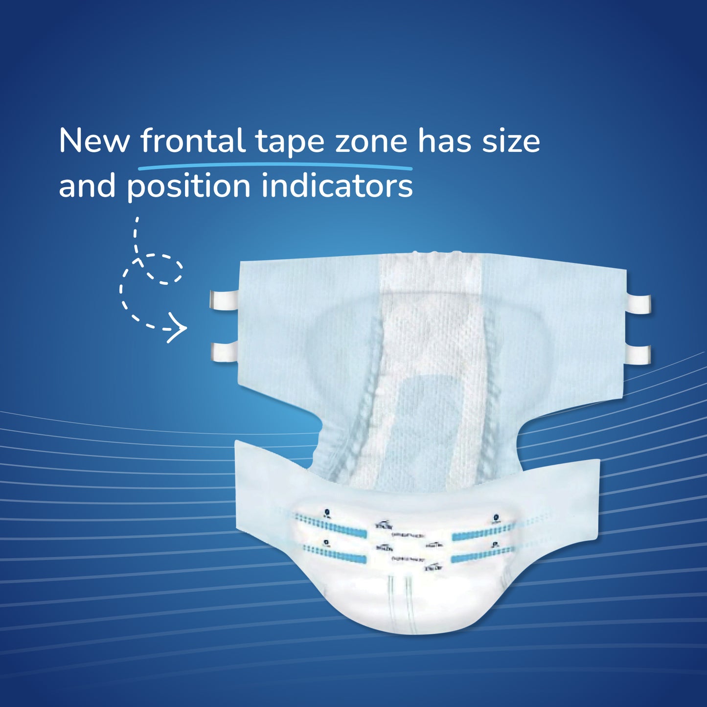 TotalDry Breathable Fitted Briefs - Heavy Absorbency for Ultimate Comfort and Protection. Disposable Adult Diapers with Refastenable Tabs